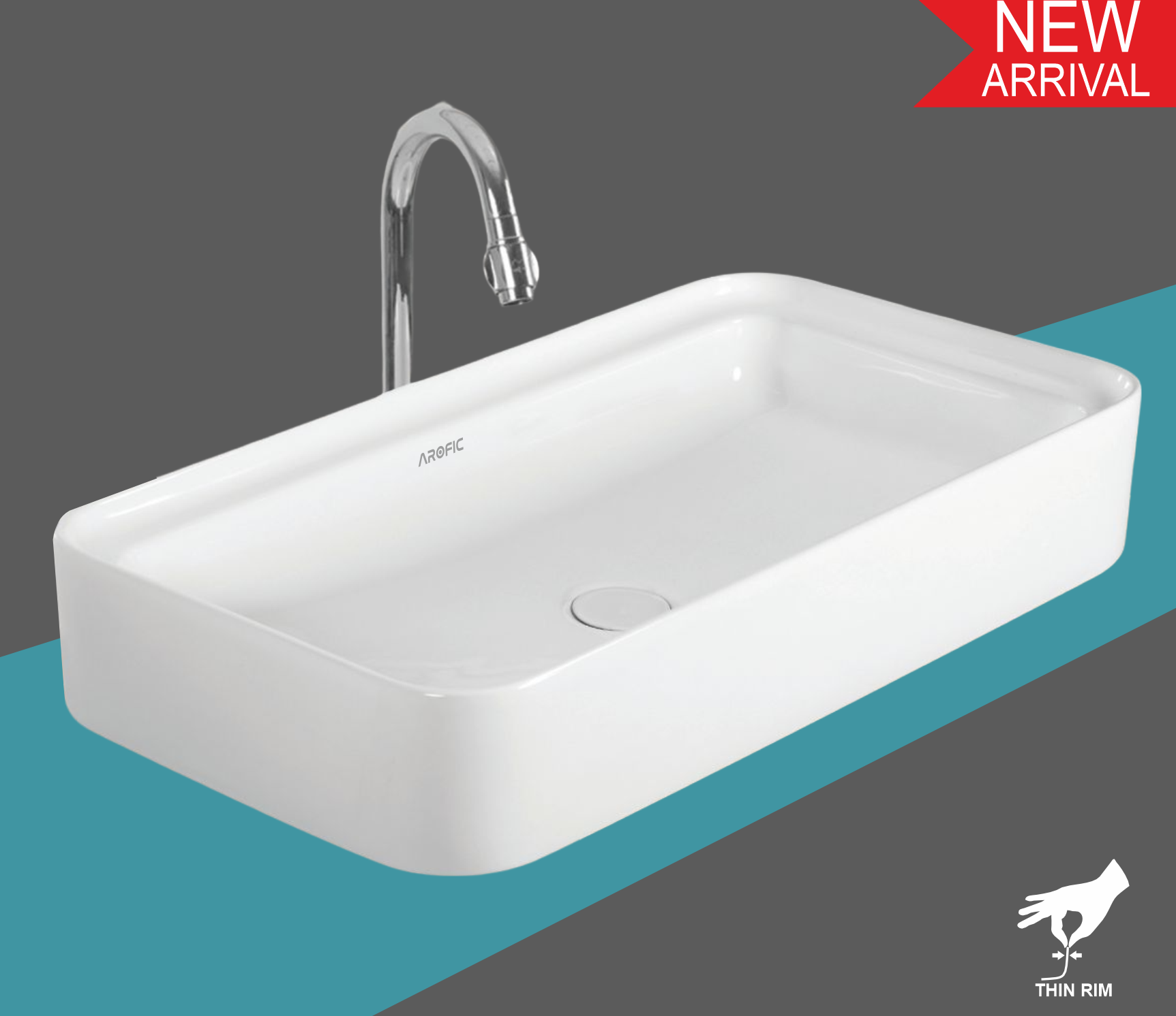 BREZA Counter Top Wash Basin