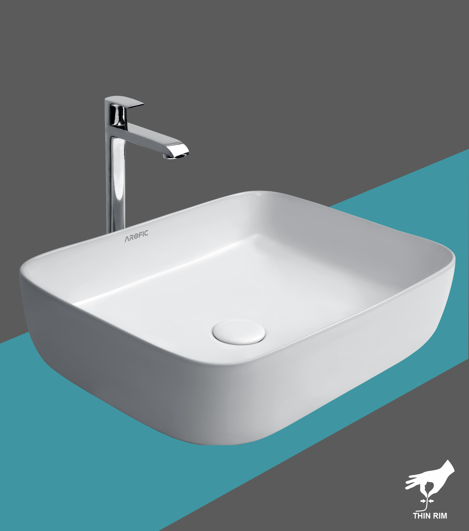 MERCURY Counter Top Wash Basin