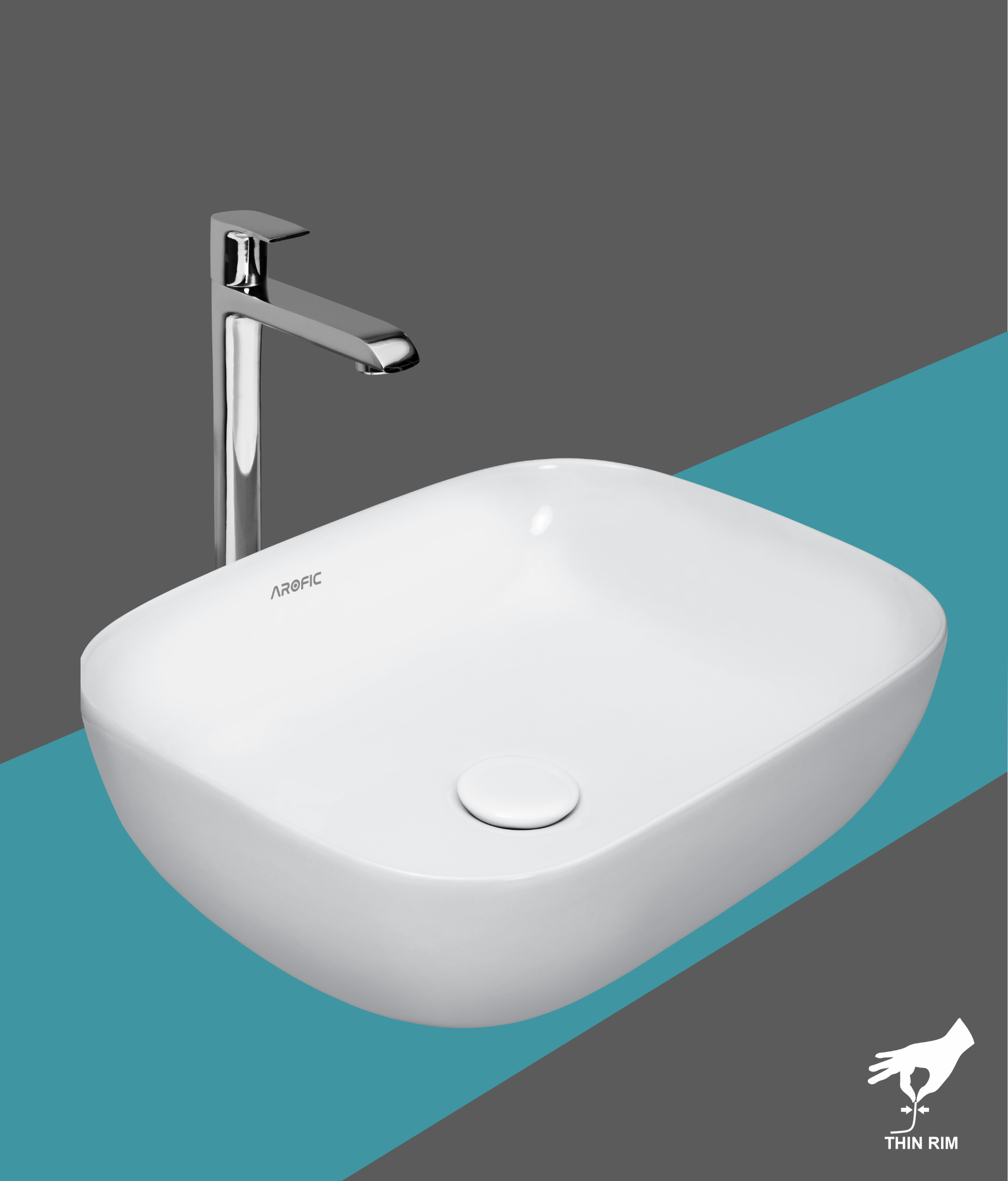 URANUS Counter Top Wash Basin