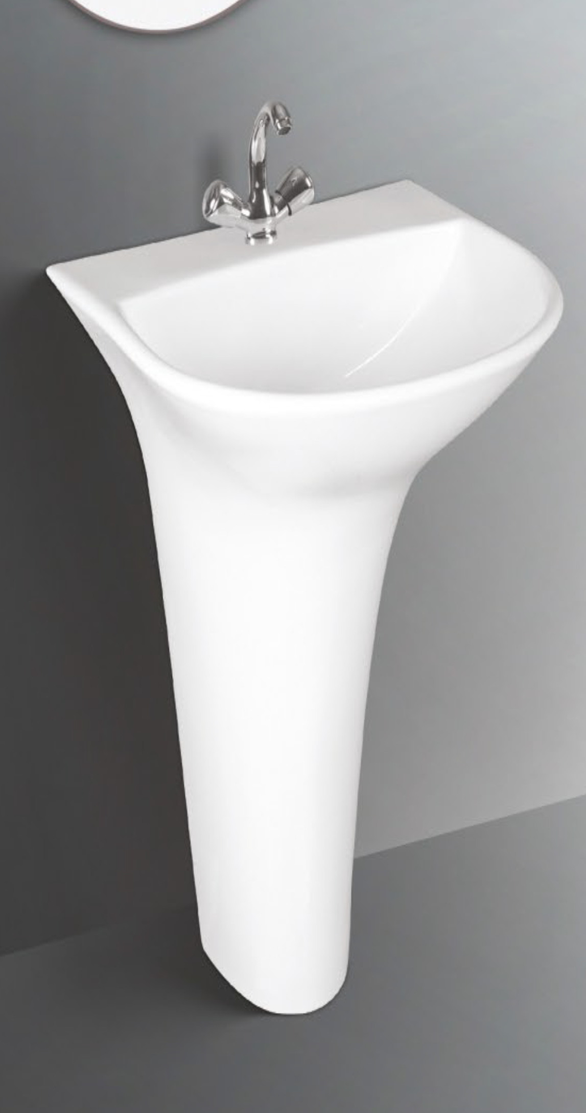 LEXO Pedestal Wash Basin – Tall Design