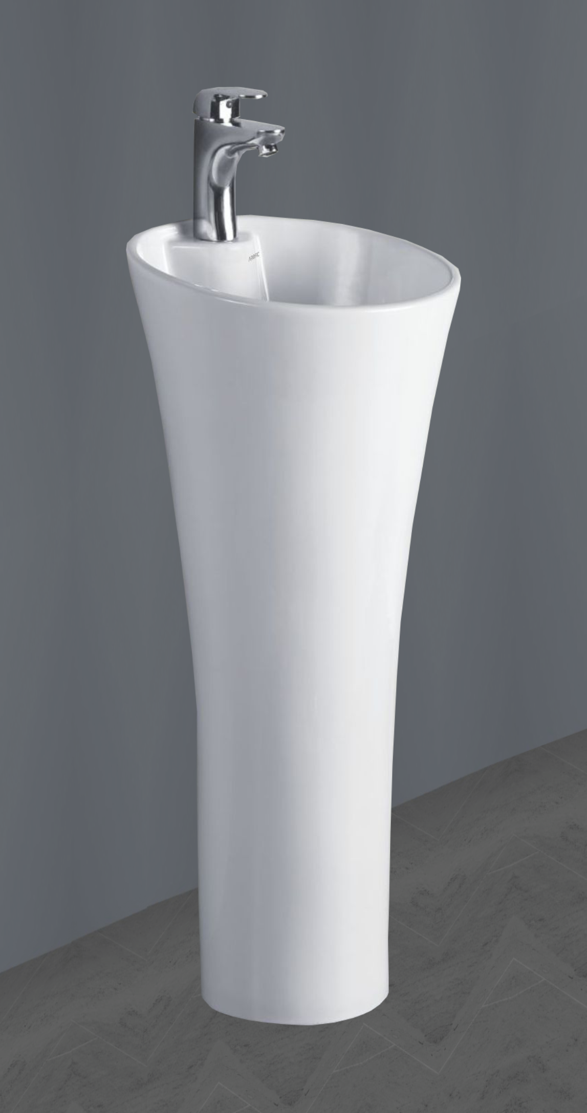 ROYAL Pedestal Wash Basin – Tall Design