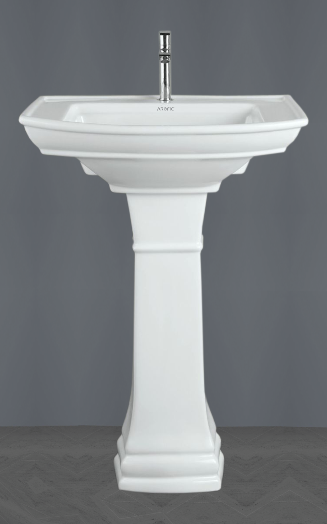 VINTAGE Pedestal Wash Basin – Classic Design