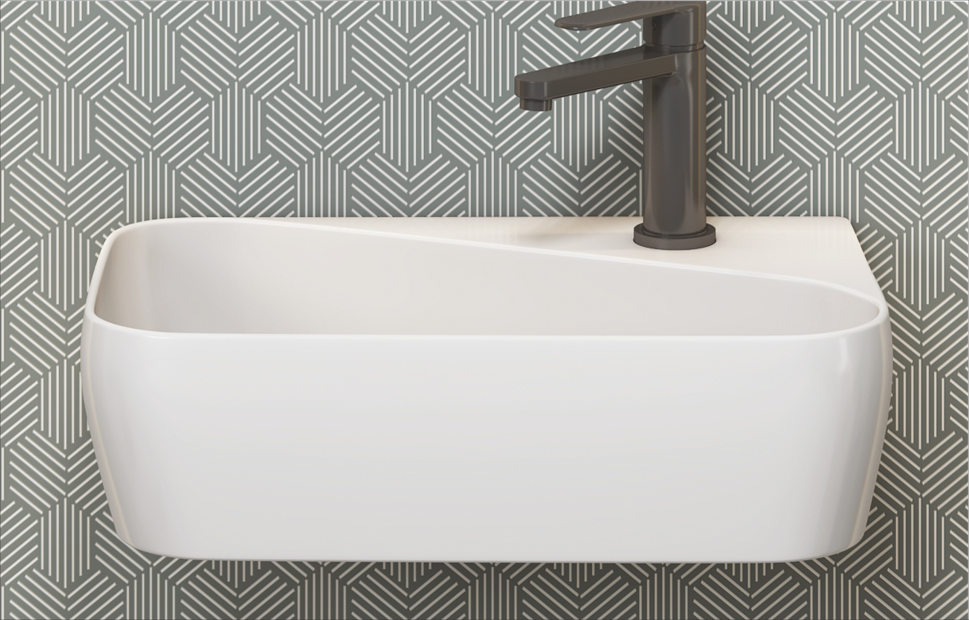 VITRA Wall Hung Urinal – Compact Modern